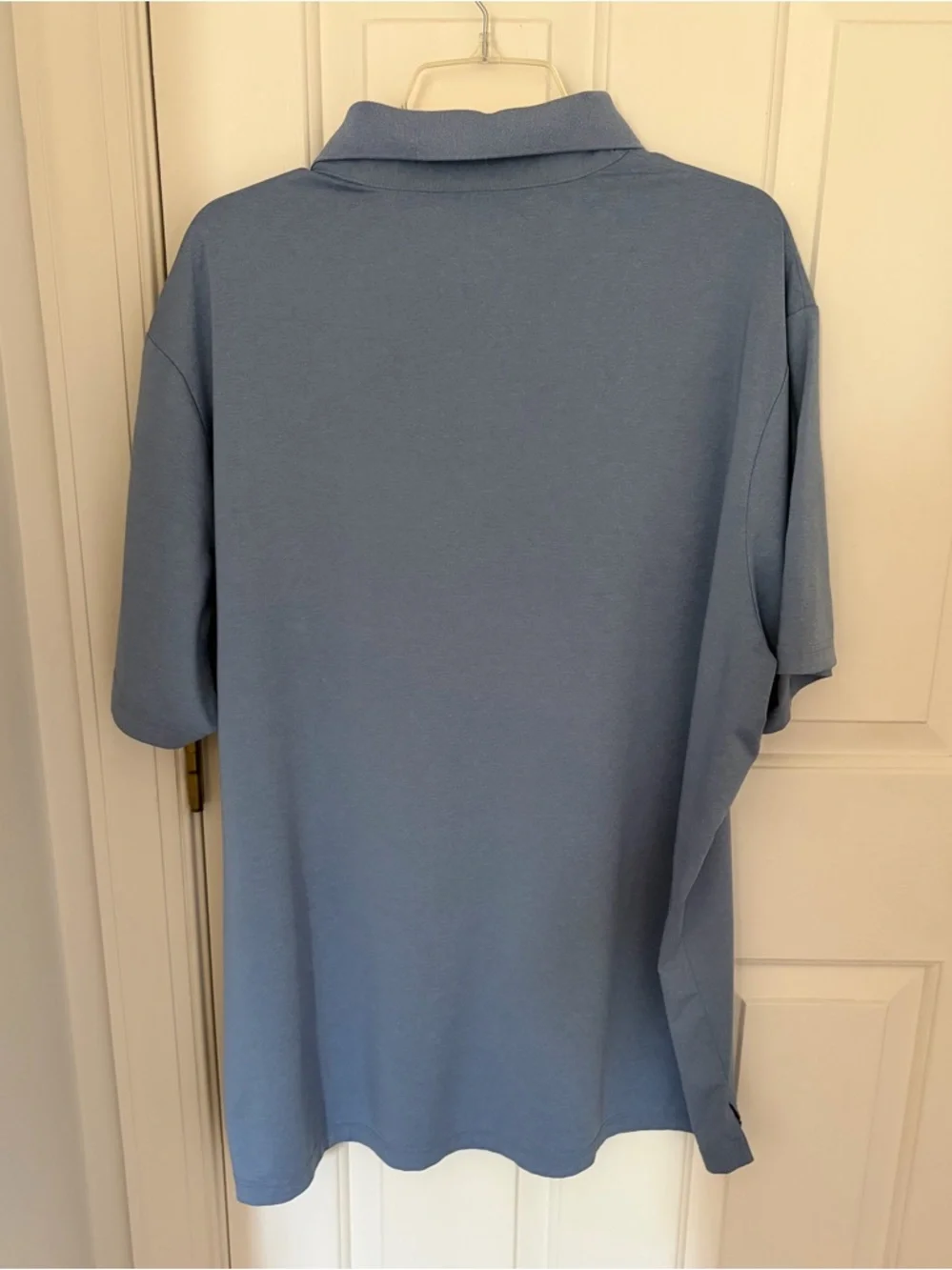 Polo Ralph Lauren Men Light Blue Short-Sleeve Performance Polo w/ Navy Pony XXL - Picture 6 of 8